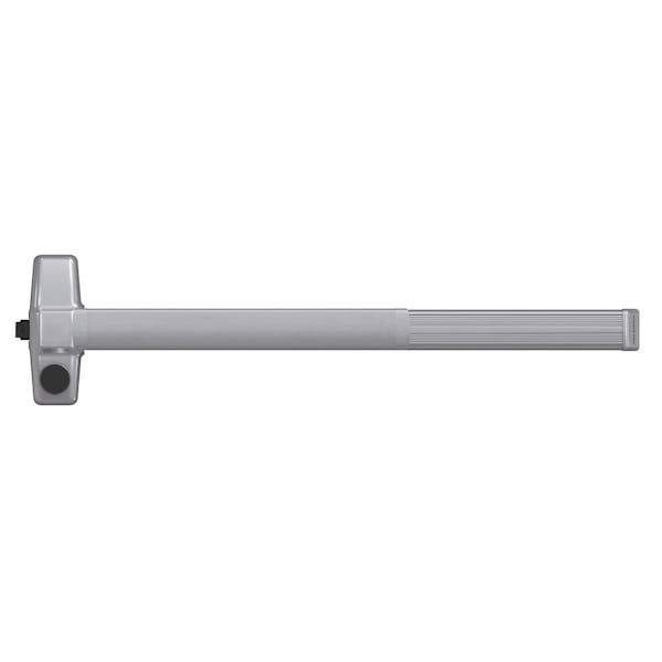 Grade 1 Rim Exit Bar, Wide Stile Pushpad, 36-in Device, Exit Only, Less Trim, Motorized Latch Retrac